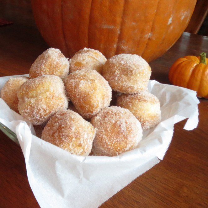 Rumbly in my Tumbly I Pumpkin Spice Donut Holes