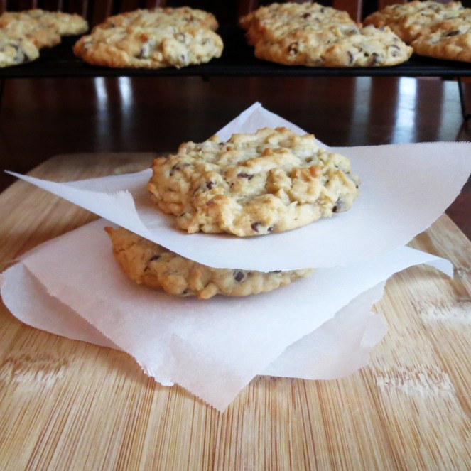 Coconut Chocolate Chip Cookies