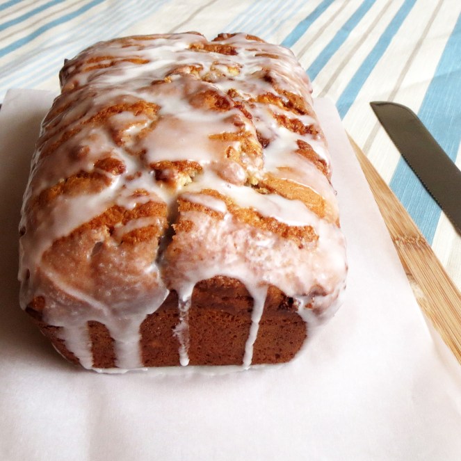 Cinnamon Roll Quick Bread