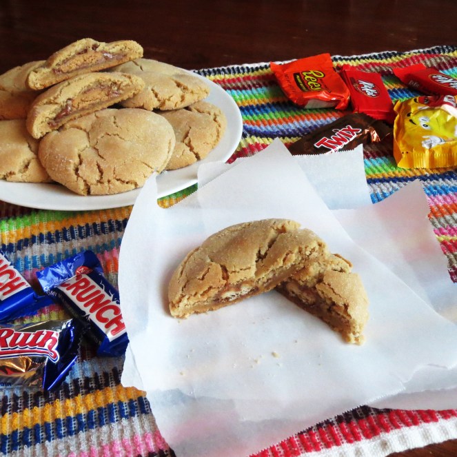 Peanut Butter Peek-a-boo Cookies 