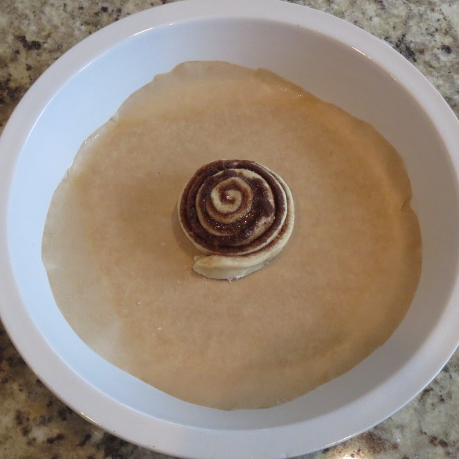 Rumbly in my Tumbly - Cinnamon Roll Pie