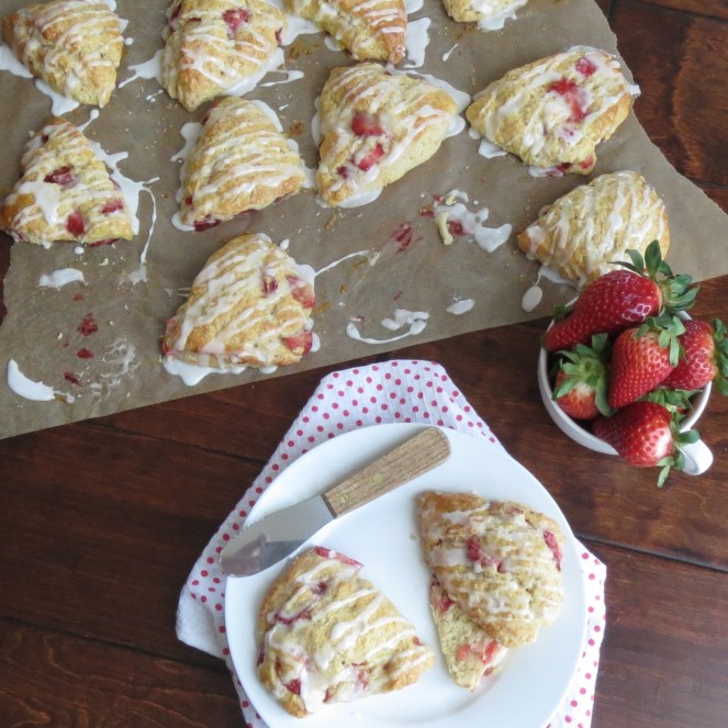 Strawberry Scones by Rumbly in my Tumbly