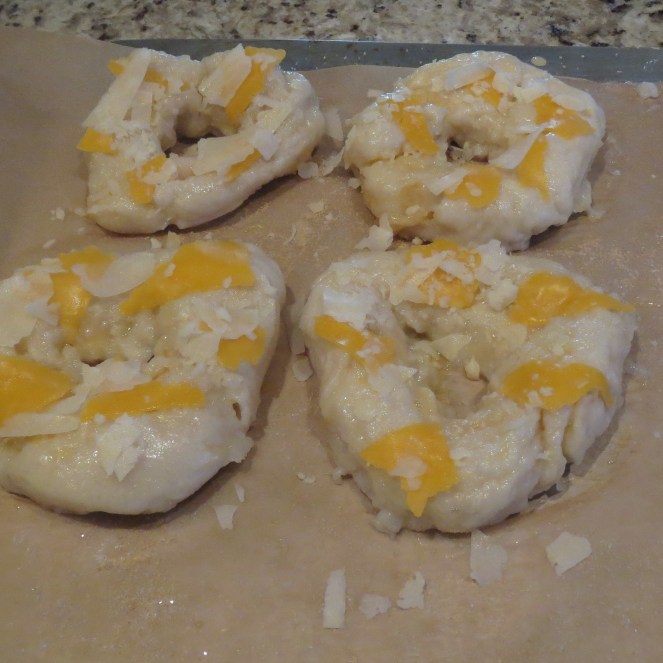 At this point, they look pretty unappetizing... Until you bake them.