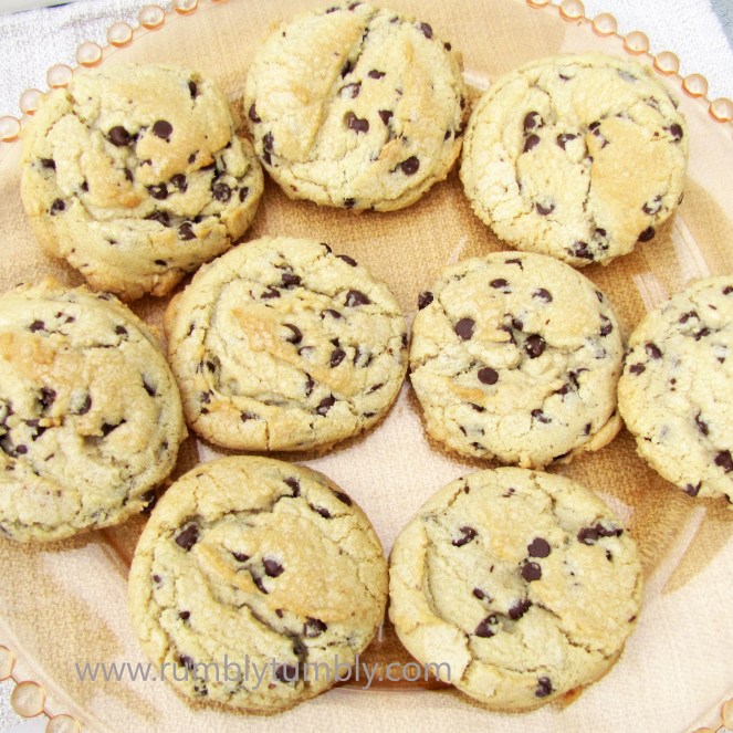 The Best Soft and Chewy Chocolate  Chip Cookies by Rumbly in my Tumbly