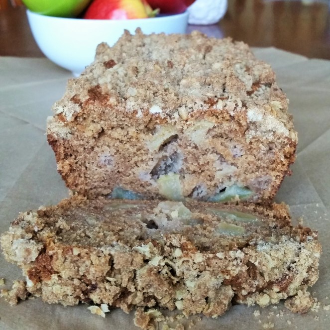 Spiced Applesauce Streusel Bread by Rumbly in my Tumbly