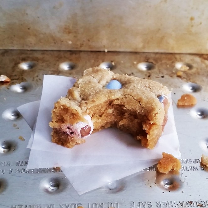 Peanut Butter and Chocolate Egg Blondies by Rumbly in my Tumbly