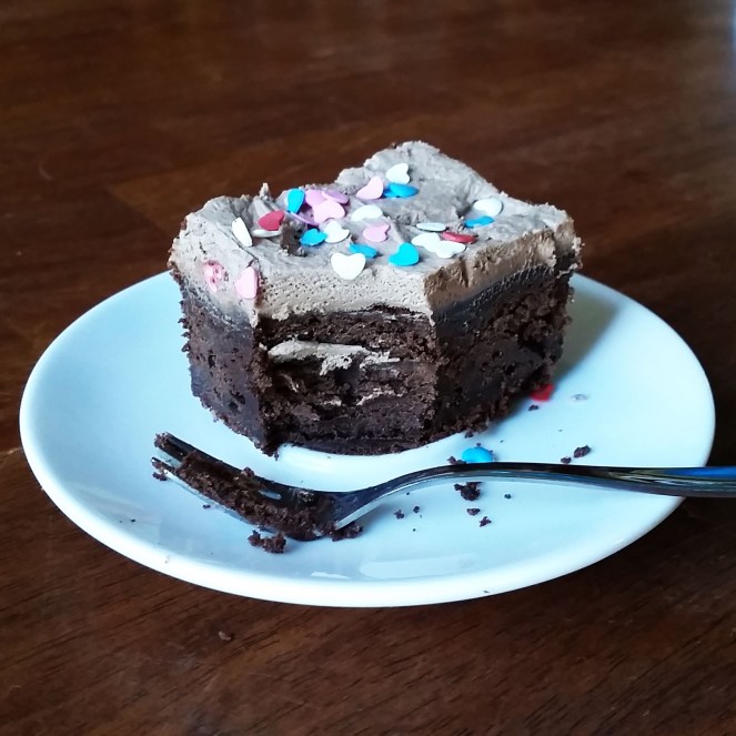 Chocolate Sour Cream Cake by Rumbly in my Tumbly