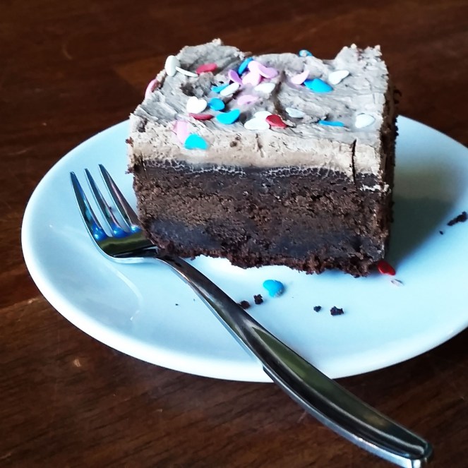 Chocolate Sour Cream Cake by Rumbly in my Tumbly