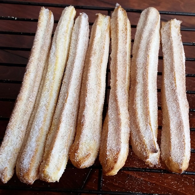 Baked Churros – Same Taste, Less Guilt by Rumbly in my Tumbly