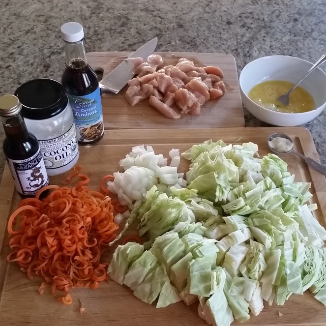 Paleo (Whole 30 Compliant) Egg Roll in a Bowl by Rumbly in my Tumbly