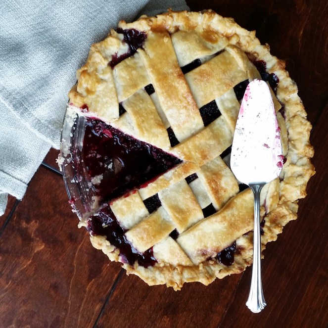 Easy Homemade Blackberry Pie- the best way to use those blackberries!