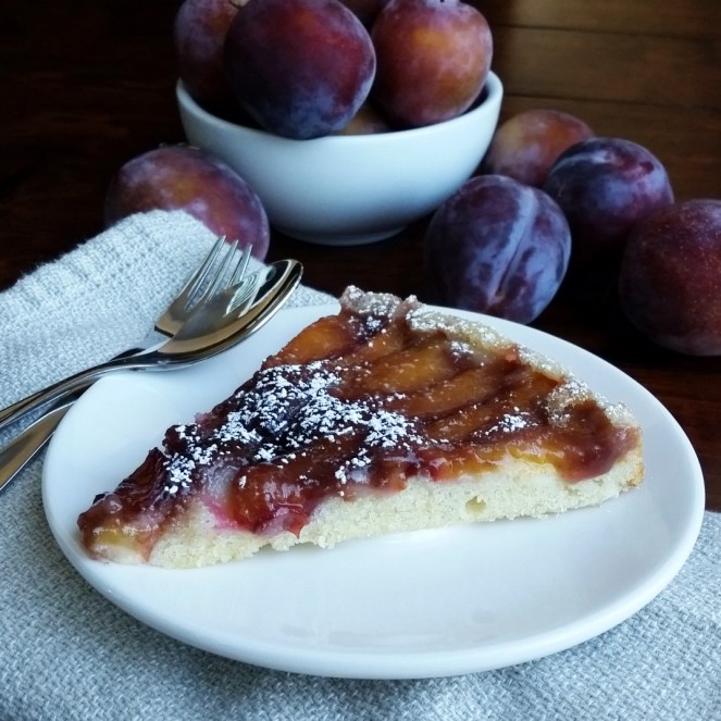 Plum Upside Down Cake