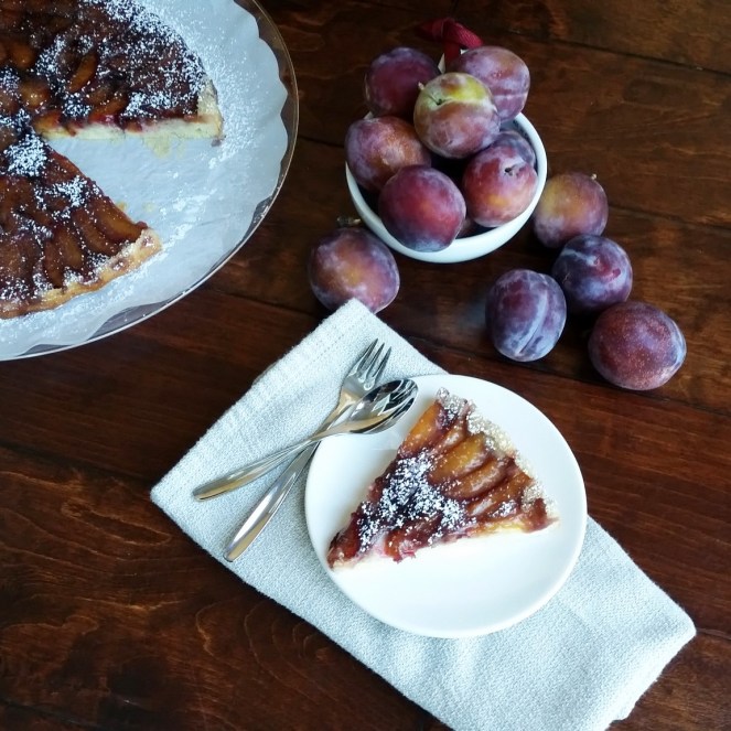Plum Upside Down Cake