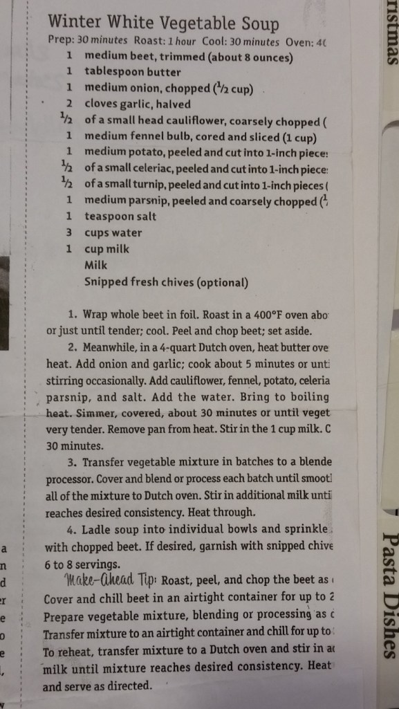 Winter White Root Vegetable Soup by Rumbly in my Tumbly