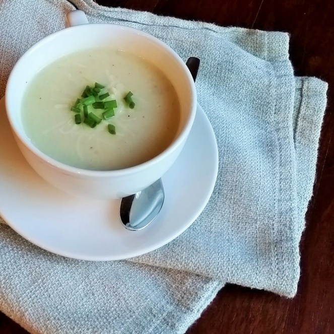 Winter White Root Vegetable Soup by Rumbly in my Tumbly