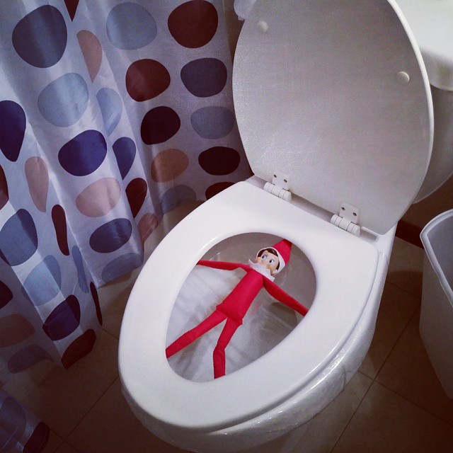 Saran Wrap over the toilet. Kids thought this was funny.