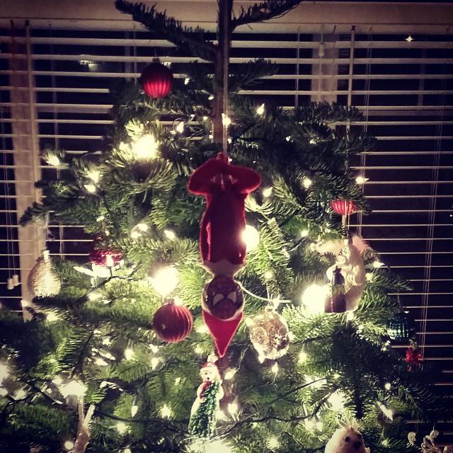 Spider Man Elf. Drew a little spider man mask, hung him upside down from the ceiling. My son thought this was HILARIOUS.