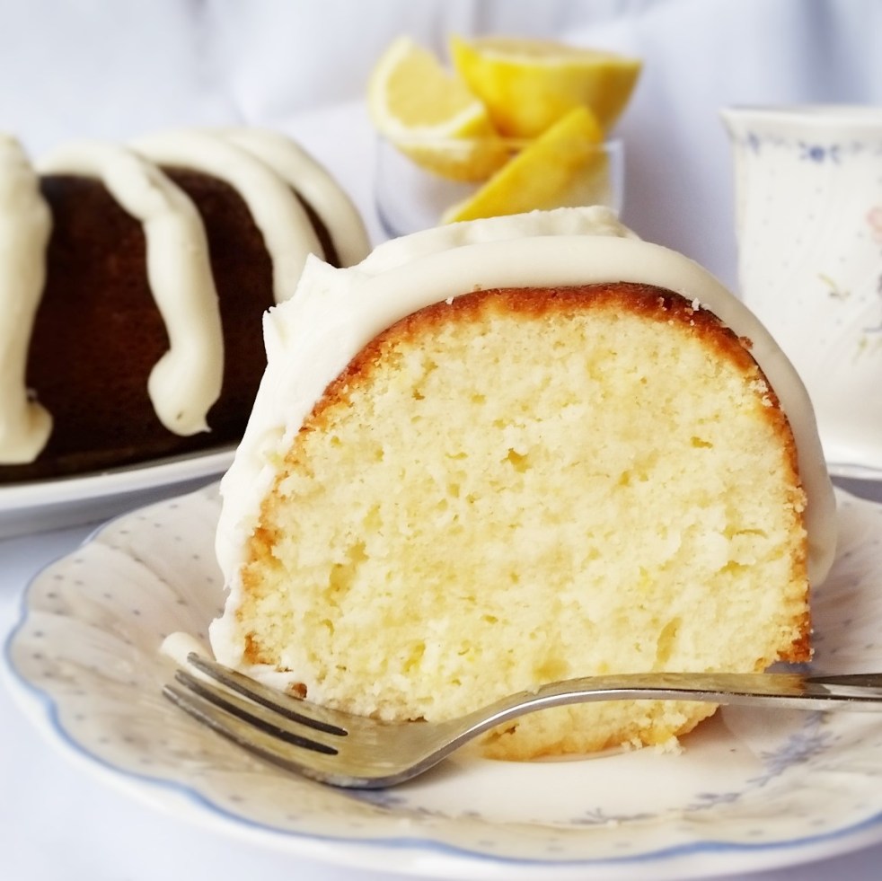 Homemade Lemon Nothing Bundt Cake by Rumbly in my Tumbly