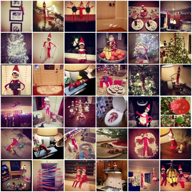 Easy and Fun Elf on the Shelf Ideas - Under ten minutes.