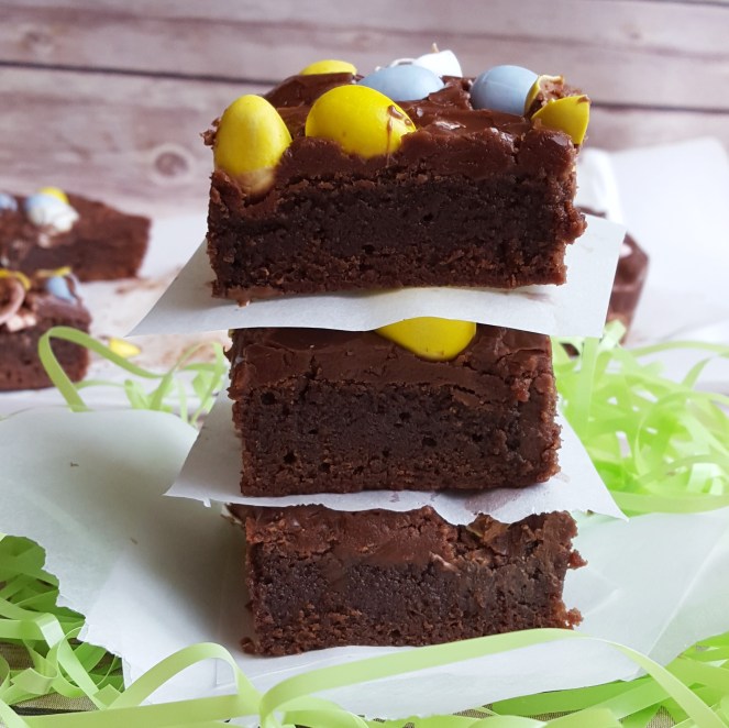 Easter Egg Brownies by Rumbly in my Tumbly