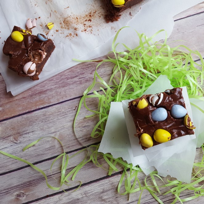 Easter Egg Brownies by Rumbly in my Tumbly