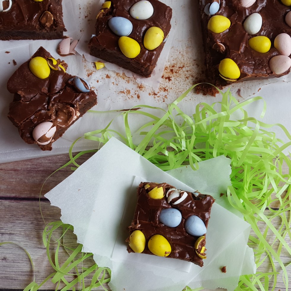 Easter Egg Brownies by Rumbly in my Tumbly