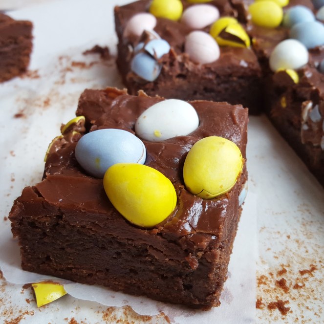 Easter Egg Brownies by Rumbly in my Tumbly