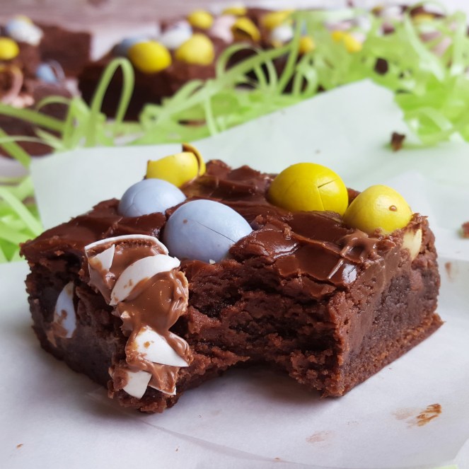 Easter Egg Brownies by Rumbly in my Tumbly