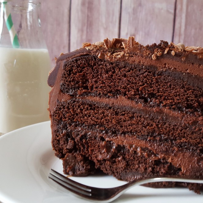 Moist Chocolate Cake by Rumbly in my Tumbly