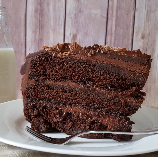 Moist Chocolate Cake by Rumbly in my Tumbly