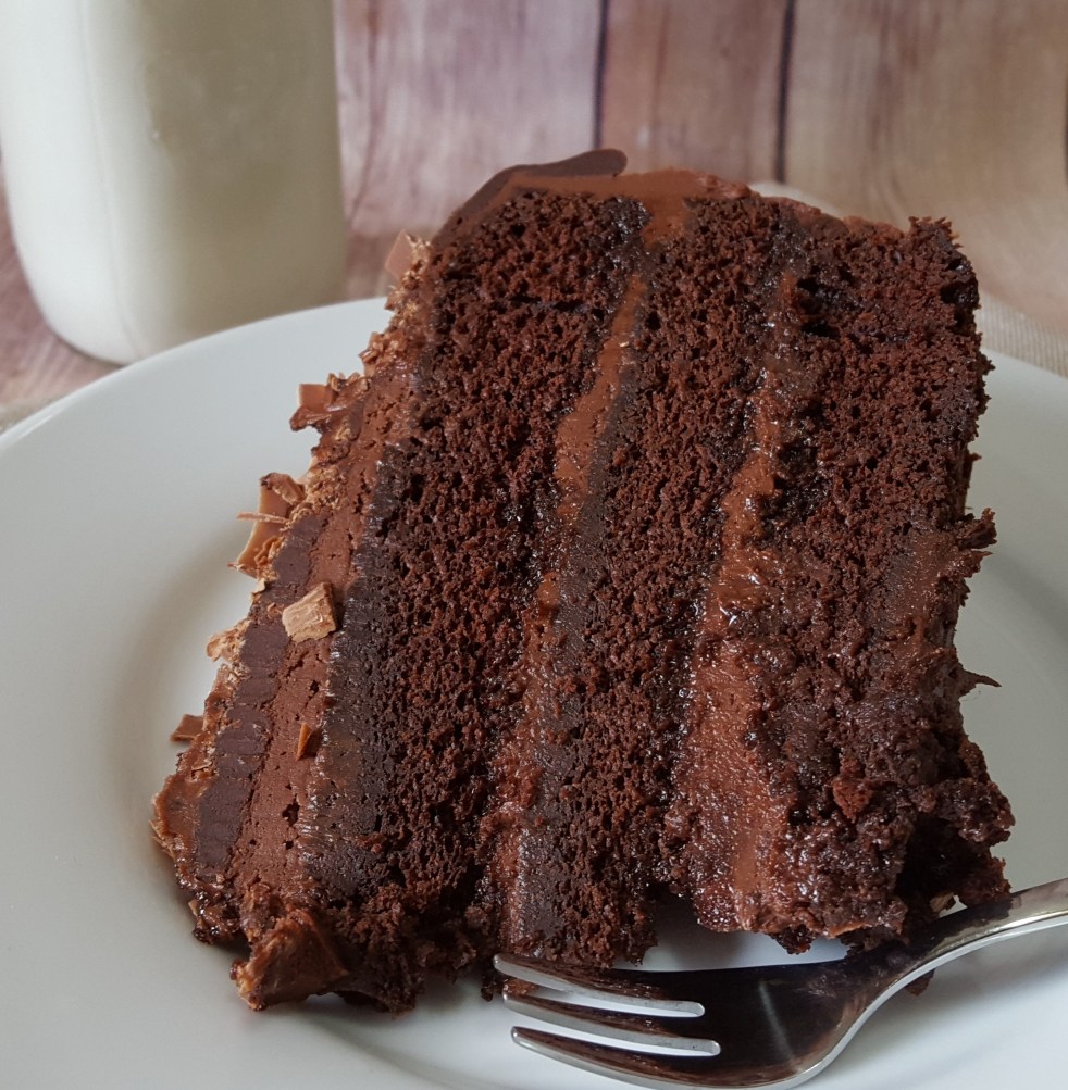 Moist Chocolate Cake by Rumbly in my Tumbly