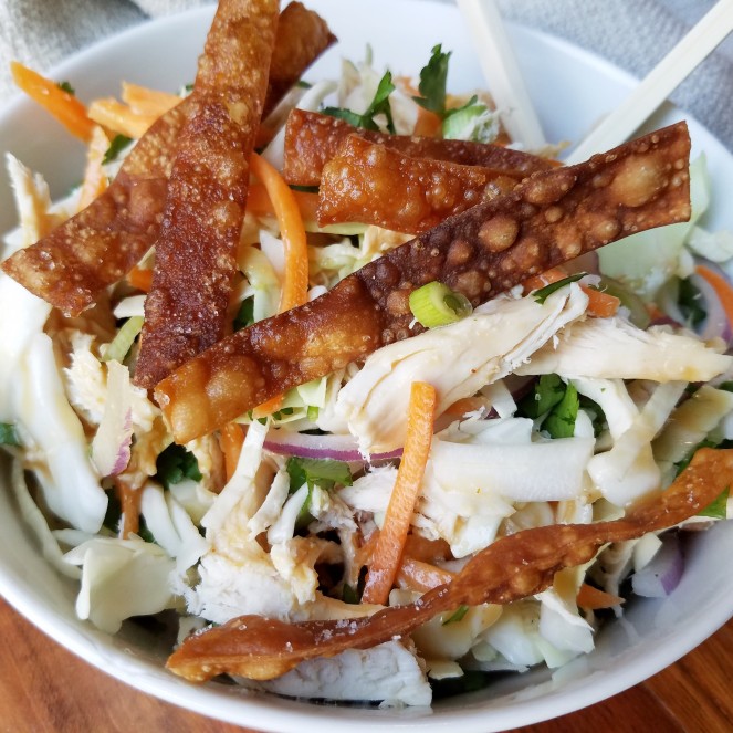 Chrissy Teigen's Chinese Chicken Salad - Rumbly in my Tumbly