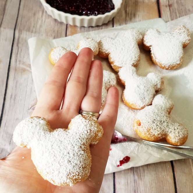Disneyland's Mickey Mouse Beignets by Rumbly in my Tumbly