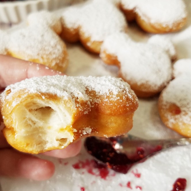 Disneyland's Mickey Mouse Beignets by Rumbly in my Tumbly