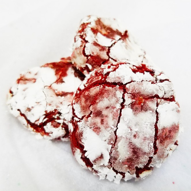 Red Velvet Crinkle Cookies by Rumbly in my Tumbly