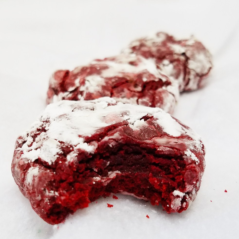 Red Velvet Crinkle Cookies by Rumbly in my Tumbly