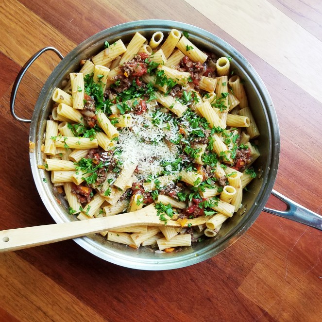Michael Symon's Rigatoni with Meat Sauce by Rumbly in my Tumbly
