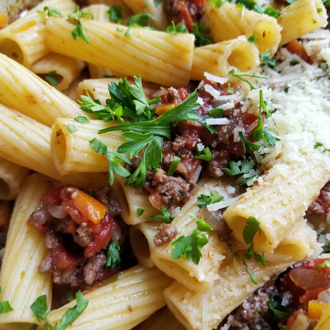 Michael Symon's Rigatoni with Meat Sauce by Rumbly in my Tumbly