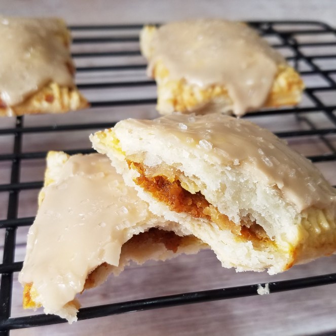 Pumpkin Pie Pop-Tarts with Maple Glaze by Rumbly in my Tumbly