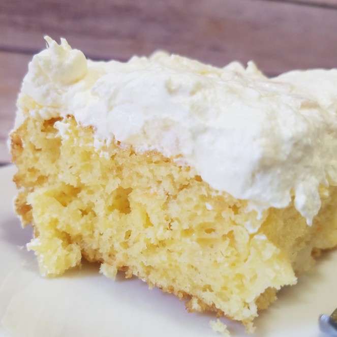 Pineapple Sunshine Cake by Rumbly in my Tumbly