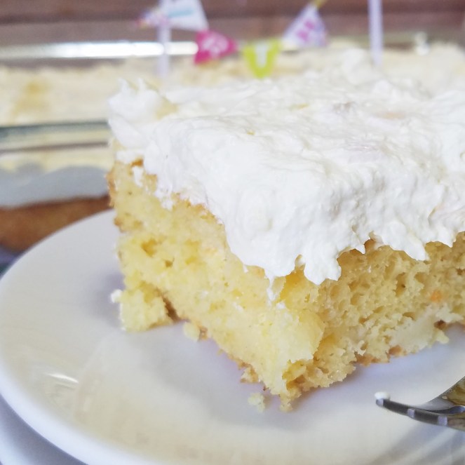 Pineapple Sunshine Cake by Rumbly in my Tumbly