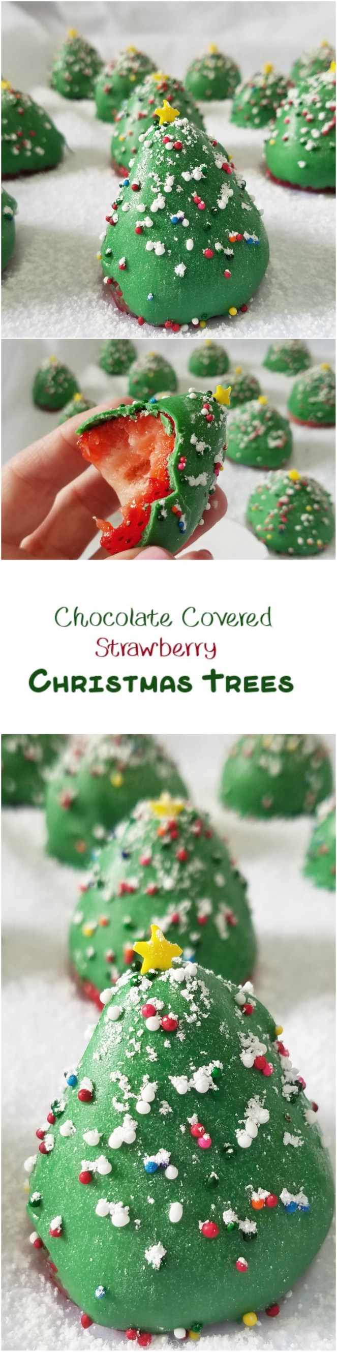 Chocolate Covered Strawberry Christmas Trees by Rumbly in my Tumbly