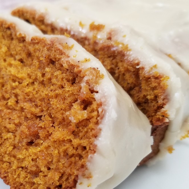 The BEST pumpkin bread with brown butter maple glaze - Rumbly in my Tumbly