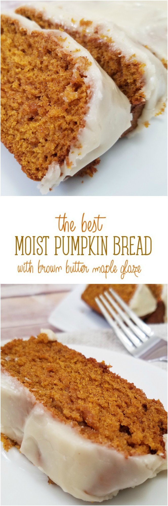 The BEST pumpkin bread with brown butter maple glaze - Rumbly in my Tumbly