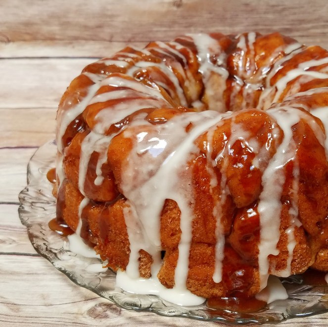 Pumpkin Caramel Monkey Bread by Rumbly in my Tumbly