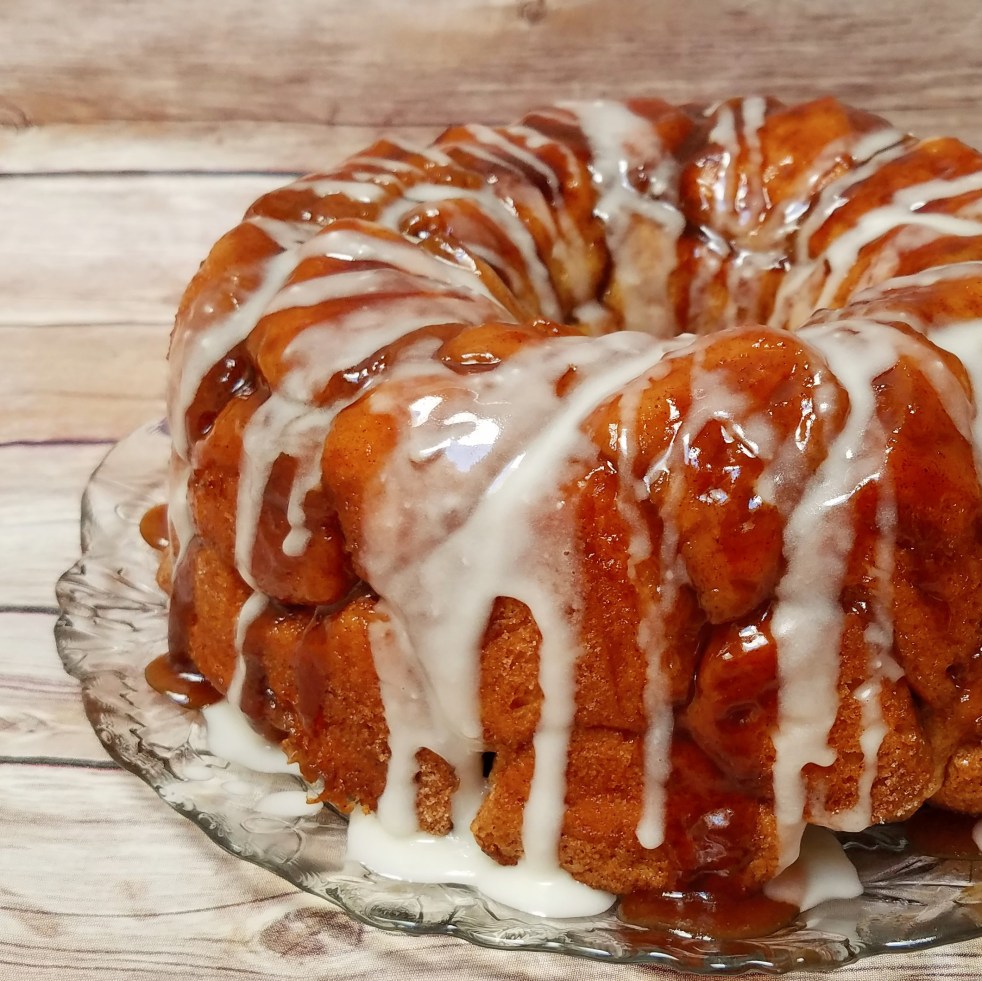 Pumpkin Caramel Monkey Bread by Rumbly in my Tumbly