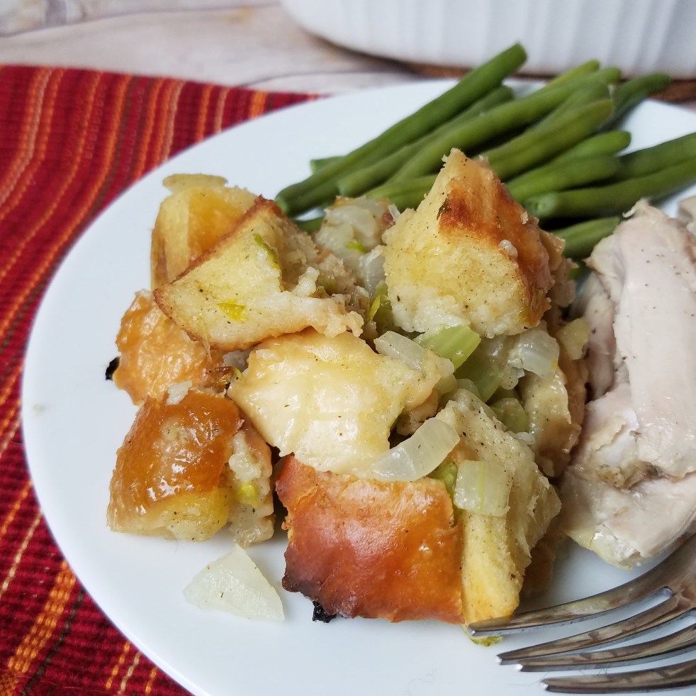 Nan's Simple and Perfect Thanksgiving Stuffing by Rumbly in my Tumbly