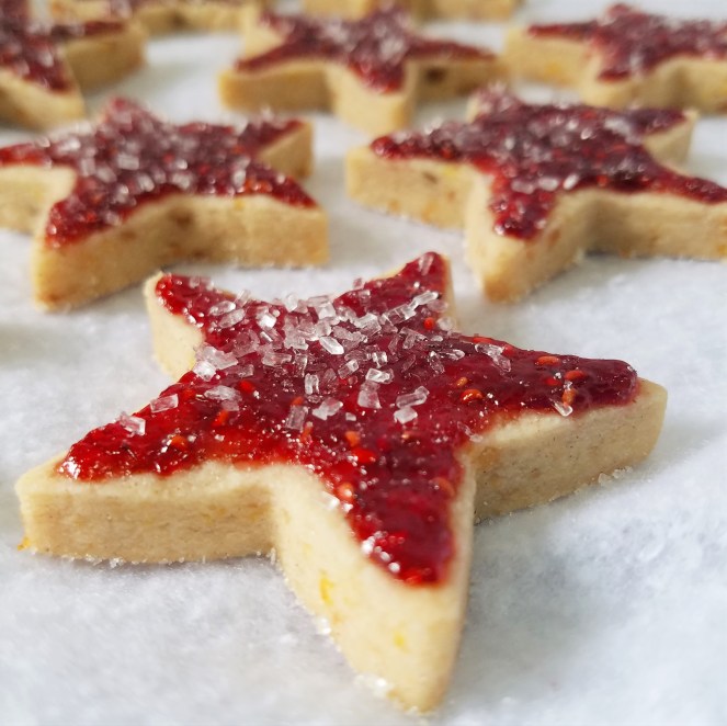 Sugar Plum Shortbread Cookies by Rumbly in my Tumbly