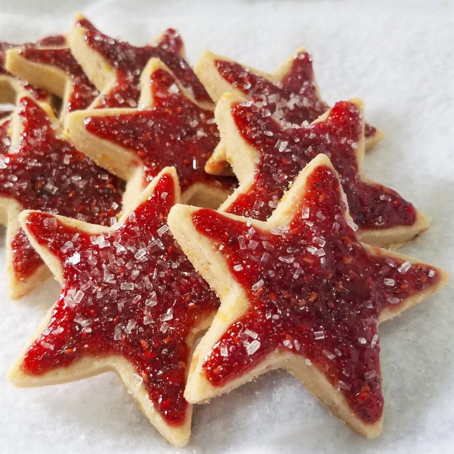 Sugar Plum Shortbread Cookies by Rumbly in my Tumbly