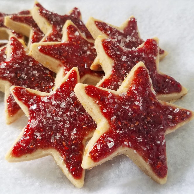 Sugar Plum Shortbread Cookies by Rumbly in my Tumbly